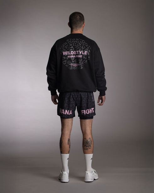 WANA (We All Need Anarchy) FIGHT Heavy Oversized Sweatshirt